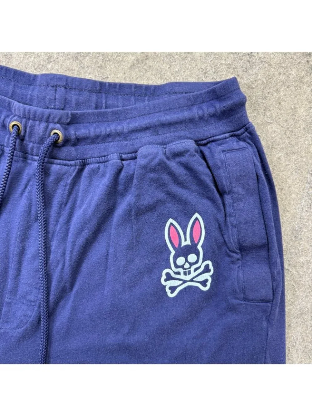 Psycho Bunny Jersey Lounge Jogger Men XL Blue Lightweight 34